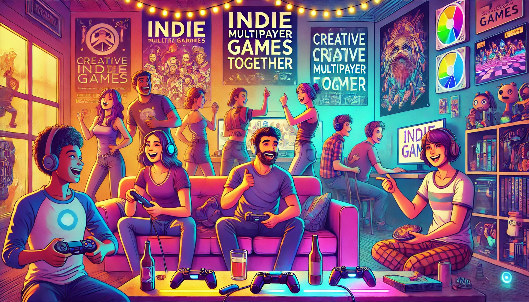 10 Best Indie Multiplayer Games to Play with Friends in 2025